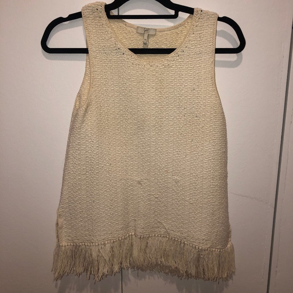Joie Fringe Top Size XS